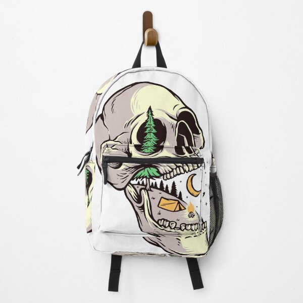Item preview, Camp in a Skull designed and sold by The  Qash.