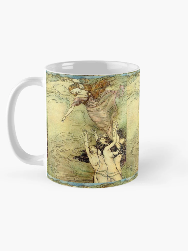 Thumbnail 5 of 6, Coffee Mug, One Rising Nymph designed and sold by Slinky-Reebs.