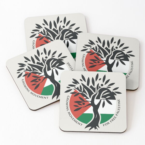Item preview, The Growing Movement for Free Palestine designed and sold by Slice Of Seed.