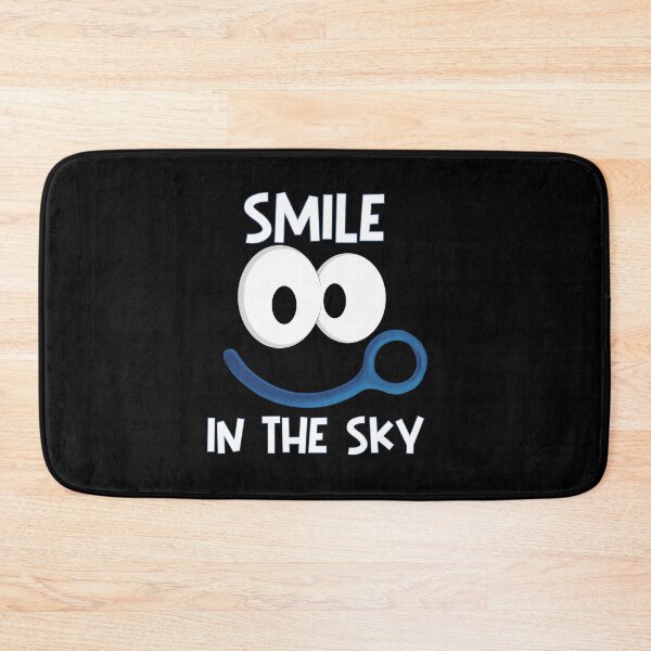 Item preview, Smile in the sky - skydiving pin blue designed and sold by youraircraftart.