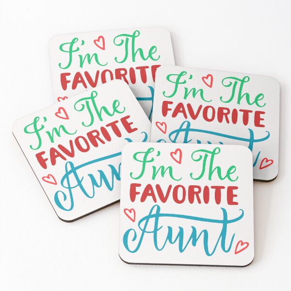 Item preview, Im The Favorite Auntie T-Shirt - Trendy Design for The Ultimate Aunt Vibes! designed and sold by Joipast.