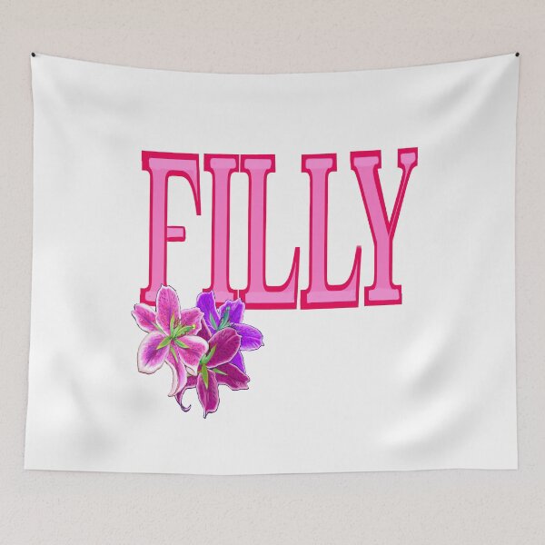 Item preview, Top 10 best personalised gifts Filly, filicia, felicia, phelicia, preppy,personalized name with painted lilies designed and sold by Artonmytee.