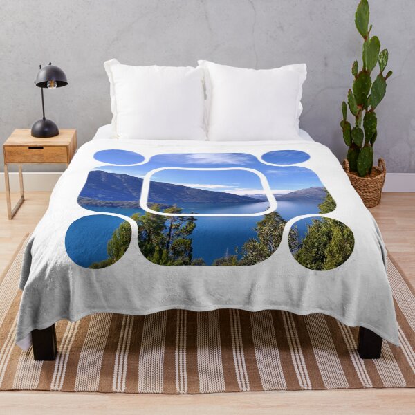 Item preview, Serenity in Nature: A Landscape with Trees, Lake, and Nature designed and sold by tadeba.