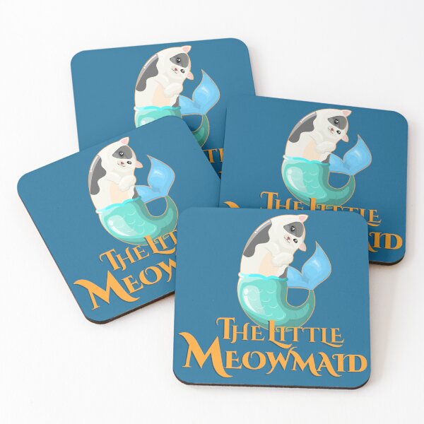 Item preview, Little Meowmaid Bicolor Cat designed and sold by ACho UnderPeak.