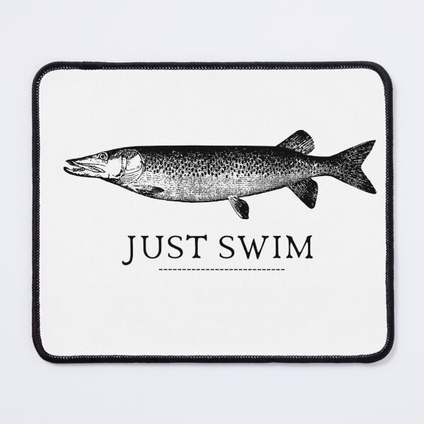 Item preview, SIMPLE FISH JUST SWIM designed and sold by FutureFiesta.