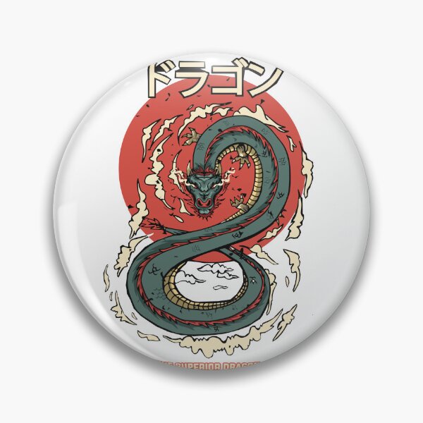Item preview, Japanese Ancient Dragon designed and sold by The  Qash.