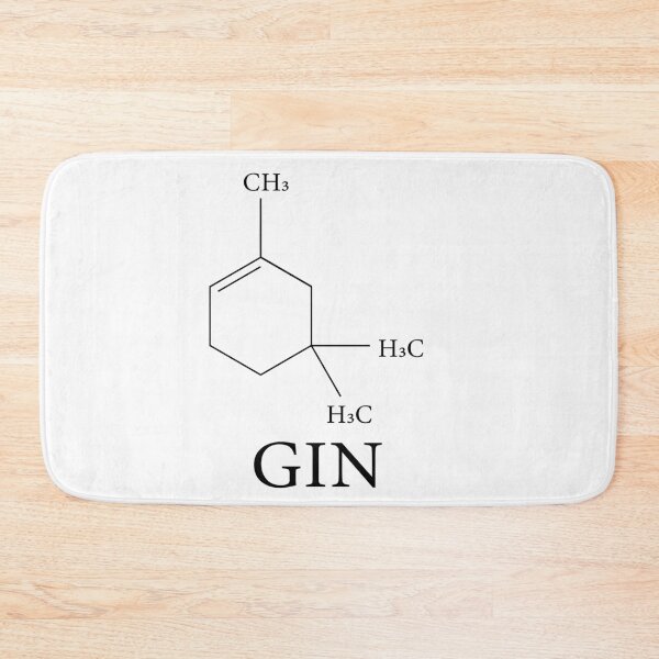 Item preview, Gin  Molecular structure designed and sold by dennaibz.