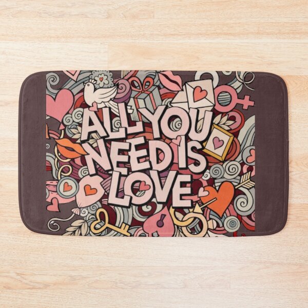 Item preview, All you need is love,UnconditionalLove, PositiveVibes, EmbraceLove,  designed and sold by kozlebozle007.