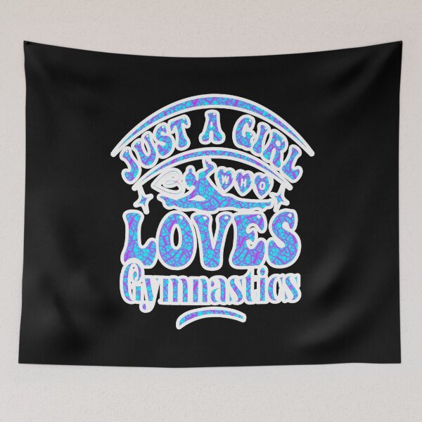 Item preview, just a girl who loves gymnastics designed and sold by creativerooney.