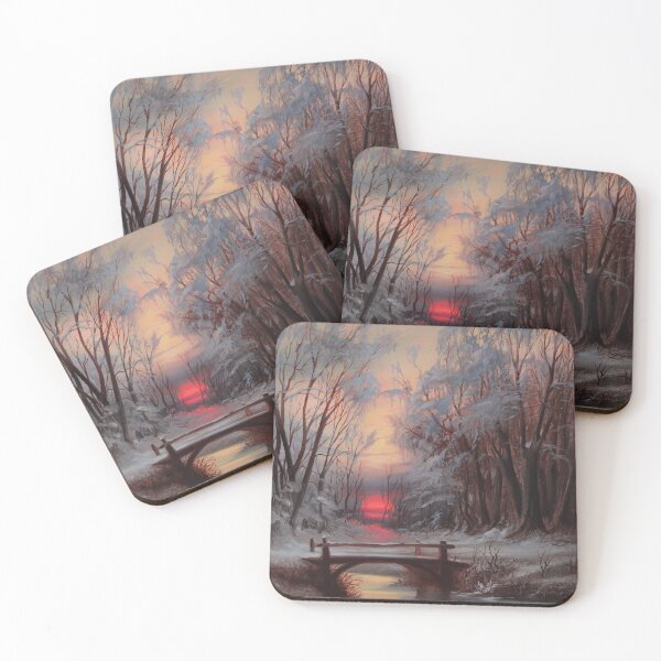 Item preview, Winter sunset designed and sold by Anton-Art-.