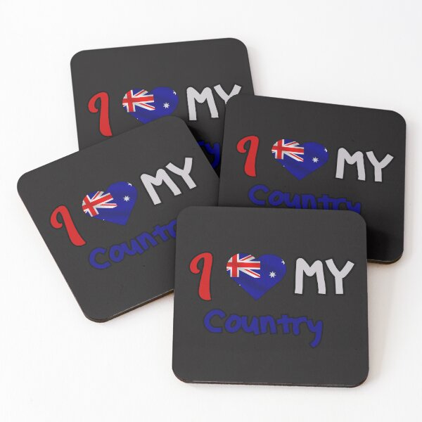 Item preview, I Love my Country Australia - Australian Pride  designed and sold by SaLaH-B-EdDiNe.