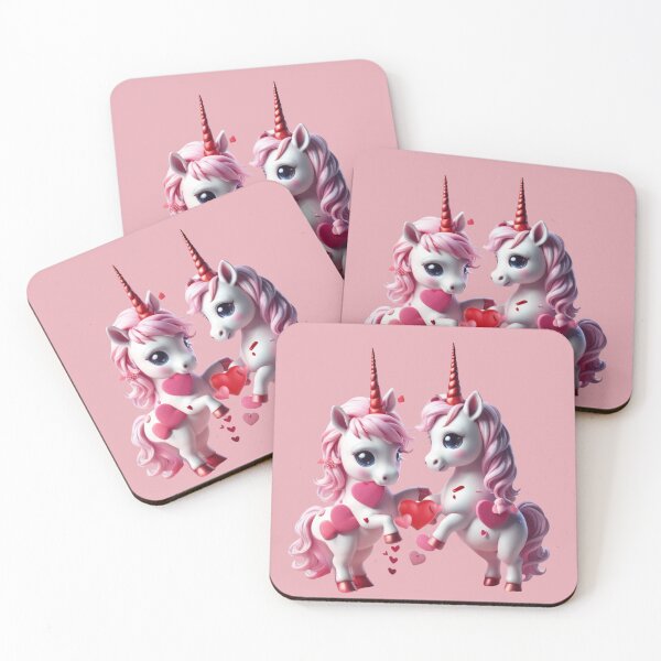 Item preview, Couple Unicorns With Heart  In Love designed and sold by BotunPeony.