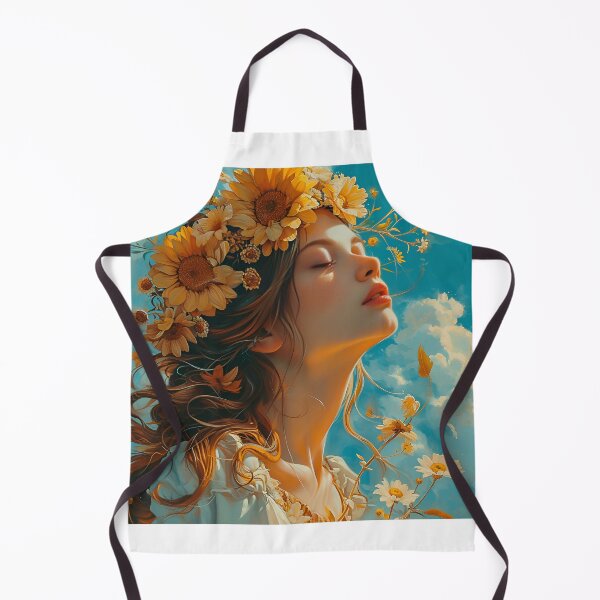 Item preview, A Girl With Flowers In Her Hair designed and sold by luckyanimechann.