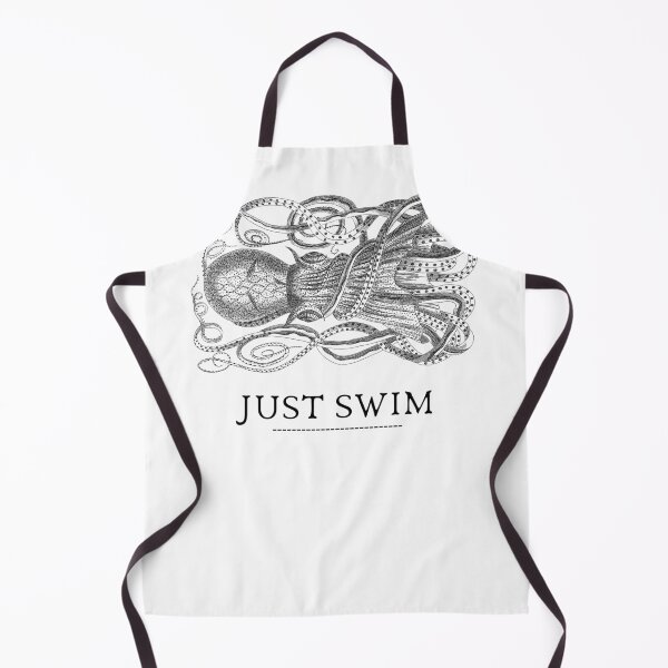 Item preview, SIMPLE OCTOPUS JUST SWIM designed and sold by FutureFiesta.
