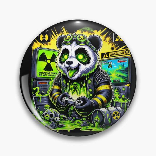 Item preview, Toxic Gaming Panda designed and sold by czarnyfeniks.