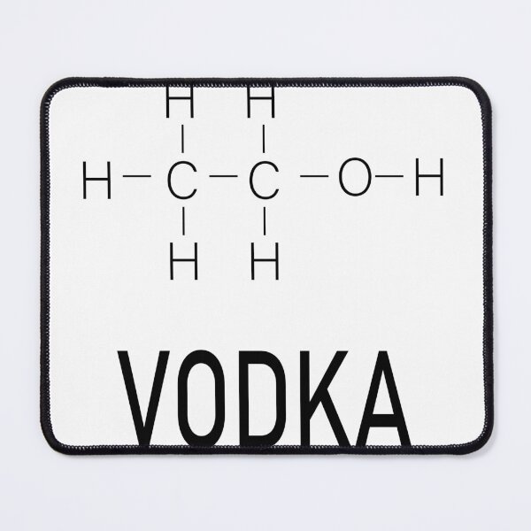 Item preview, Vodka  Molecular structure designed and sold by dennaibz.