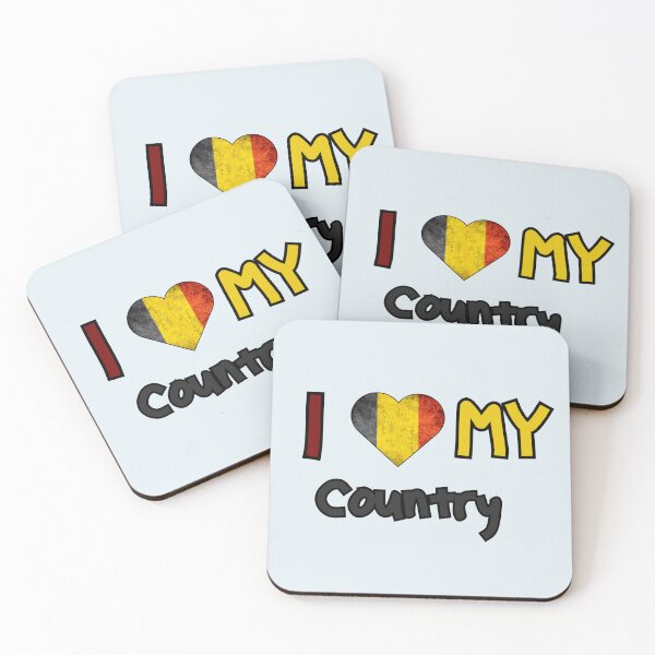 Item preview, I Love my Country Belgium - Belgian Pride  designed and sold by SaLaH-B-EdDiNe.