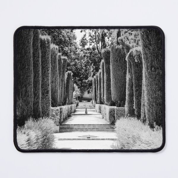 Item preview, Sunlit Alcazar Avenue Vertical bw designed and sold by eddiebarronshop.