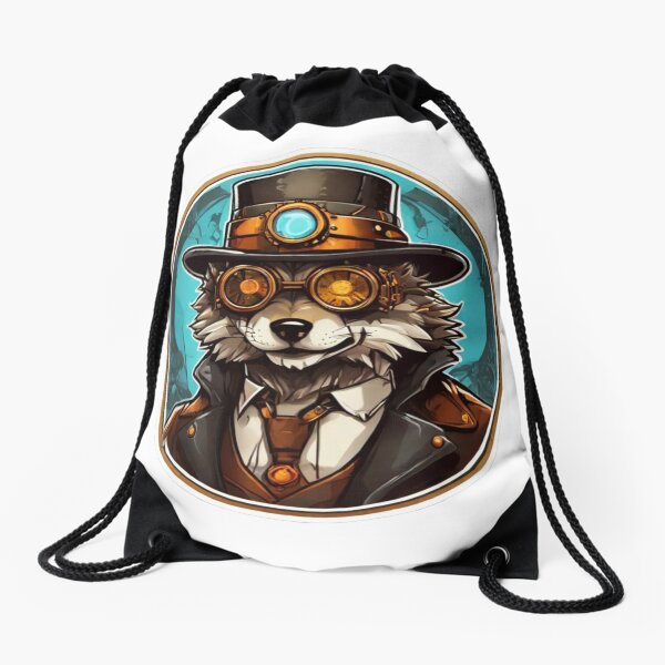 Aperçu de l'œuvre Loup Steampunk créée et vendue par Krieghorn.