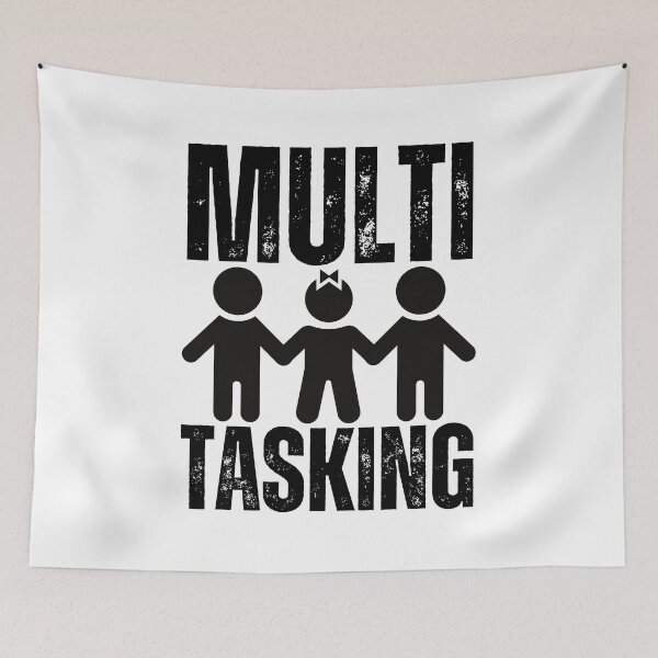 Item preview, Gift for Throuple, Multitasking, Polyamory Gift designed and sold by throuplescorner.