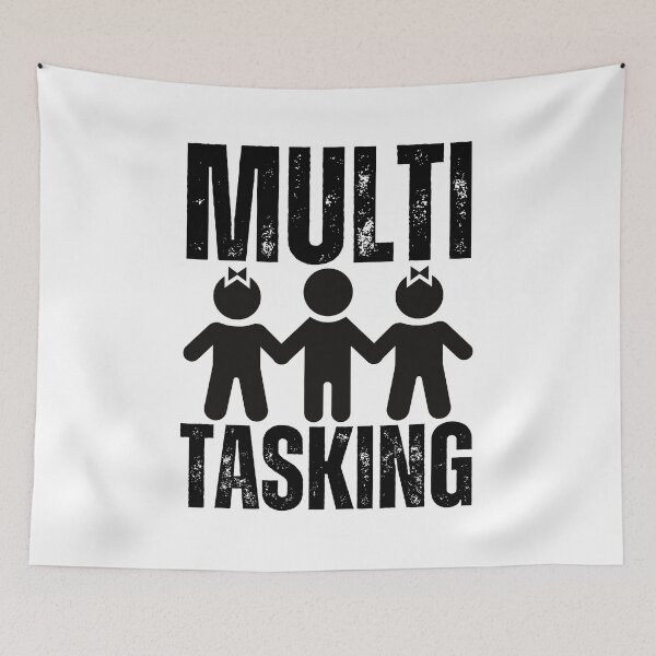 Item preview, Gift for Throuple, Multitasking, Polyamory Gift designed and sold by throuplescorner.