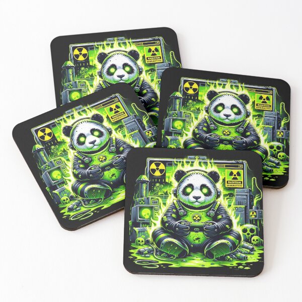 Artikelvorschau, Giftiger Gaming-Panda entworfen und verkauft von czarnyfeniks.