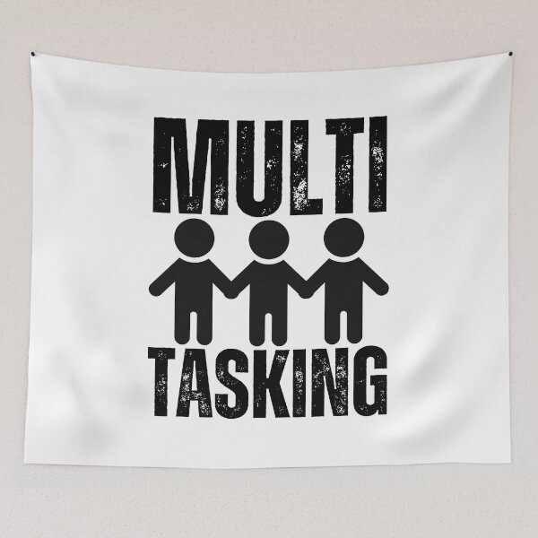 Item preview, Gift for Throuple, Multitasking, Polyamory Gift designed and sold by throuplescorner.