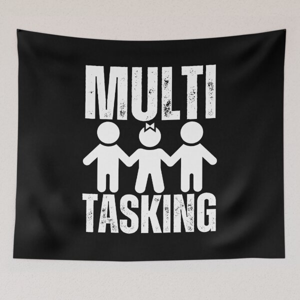 Item preview, Gift for Throuple, Multitasking, Polyamory Gift designed and sold by throuplescorner.