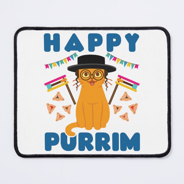 Item preview, Happy Purim Cat Purrim designed and sold by jaygo.