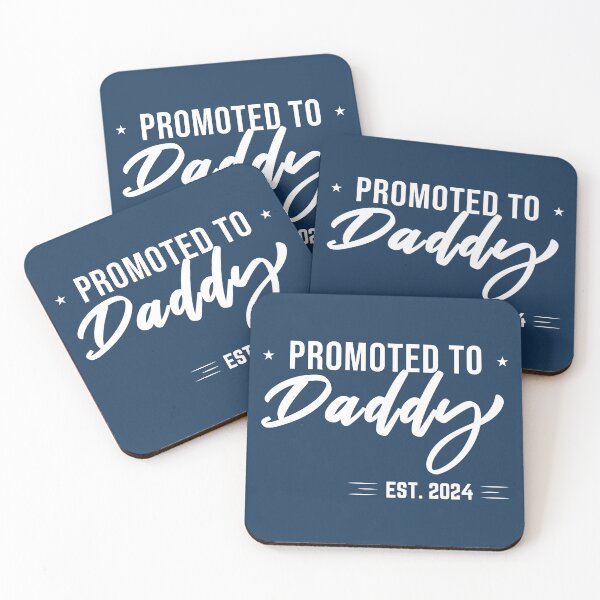 Item preview, Promoted to Daddy 2024 Funny Pregnancy Announcement designed and sold by BelloniArtShop.