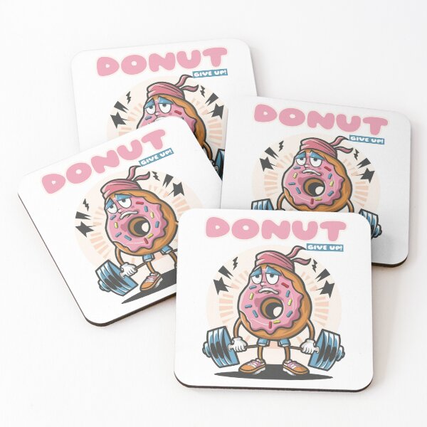 Item preview, Funny Donut Donut Give Up Lifting Calorie Burn designed and sold by sadedream.
