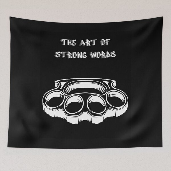 Item preview, The Art of Strong Words designed and sold by ZingZest.
