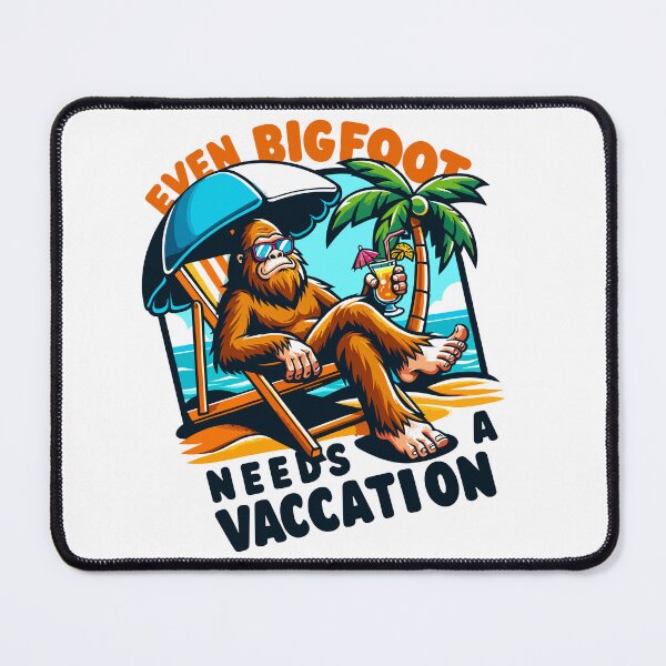Item preview, Chill-Out Sasquatch: Bigfoot Beach Vacation designed and sold by Norgen.