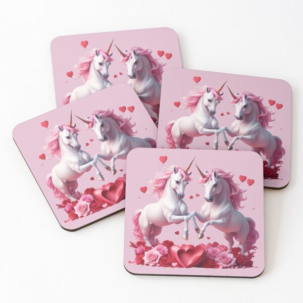 Item preview, Couple Unicorns With Heart  In Love designed and sold by BotunPeony.