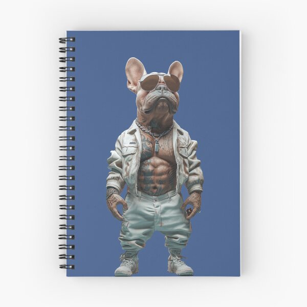 Item preview, Action-Star Gangster French Bulldog Sticker designed and sold by AzottoShop.