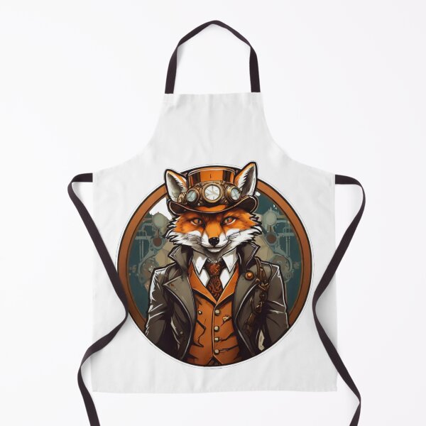 Artikelvorschau, Steampunk-Fuchs entworfen und verkauft von Krieghorn.