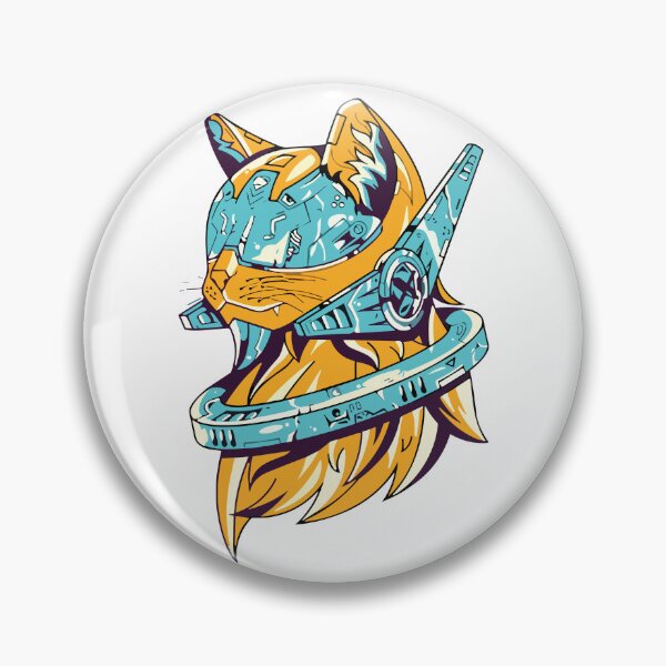 Item preview, Cyberpunk Cat designed and sold by The  Qash.