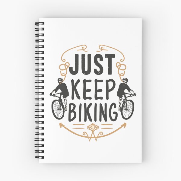 Item preview, Just Keep Biking Bicycle designed and sold by Psycho-Crazy.