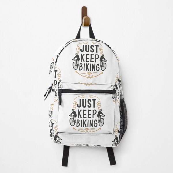 Item preview, Just Keep Biking Bicycle designed and sold by Psycho-Crazy.