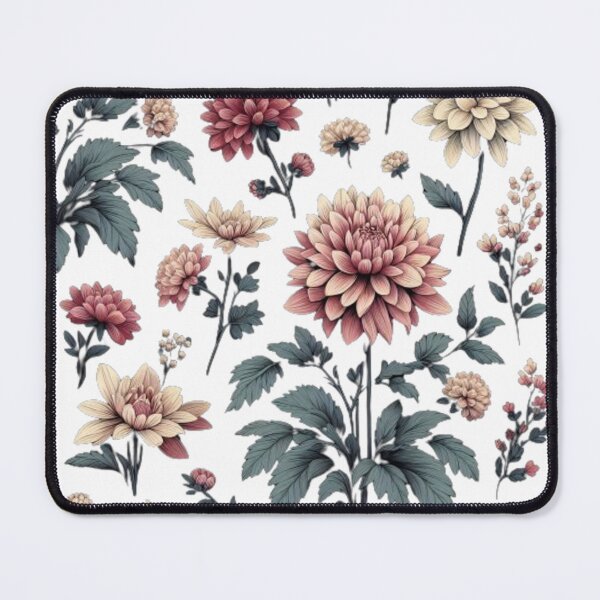 Item preview, Vibrant Dahlia Pattern - Bold Botanical Floral Design designed and sold by ProjectNoah.