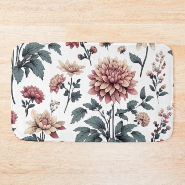 Item preview, Vibrant Dahlia Pattern - Bold Botanical Floral Design designed and sold by ProjectNoah.
