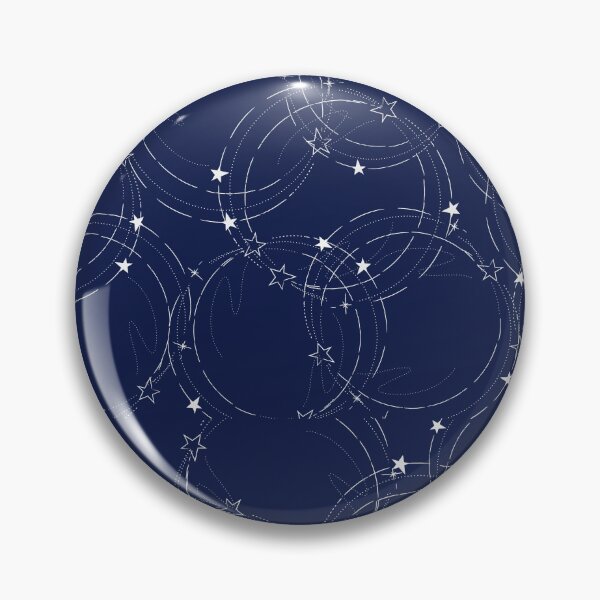 Item preview, Ring Circle Pattern, Deep Blue designed and sold by Art Shimmers.
