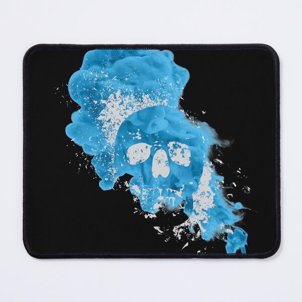 Item preview, Skulls floating in blue gas designed and sold by mikoto-K09.