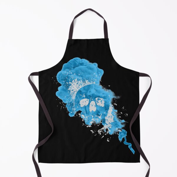 Item preview, Skulls floating in blue gas designed and sold by mikoto-K09.