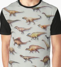 Dinosaurier-Schaukasten-PLAKAT 2016 Grafik T-Shirt