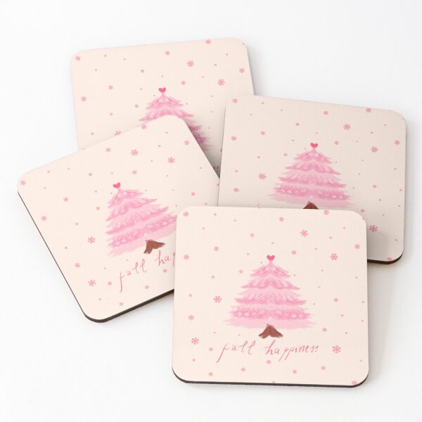Item preview, Full Happiness Christmas Pink Tree designed and sold by ART SIFA.