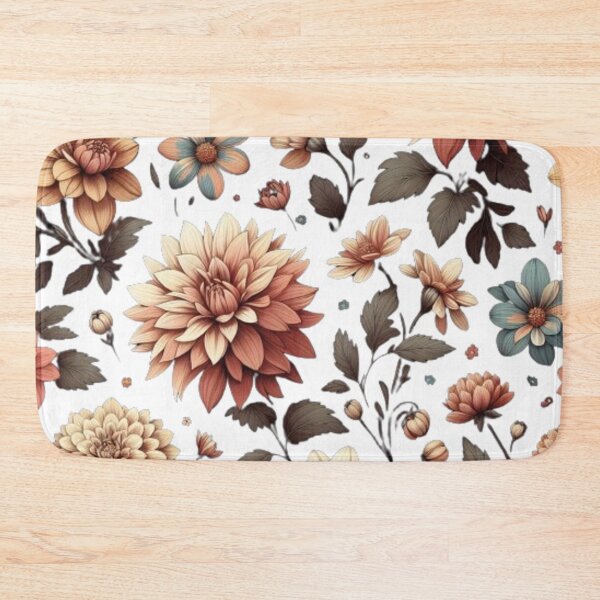 Item preview, Dahlia Floral Pattern - Pink Garden Botanical Summer Art designed and sold by ProjectNoah.