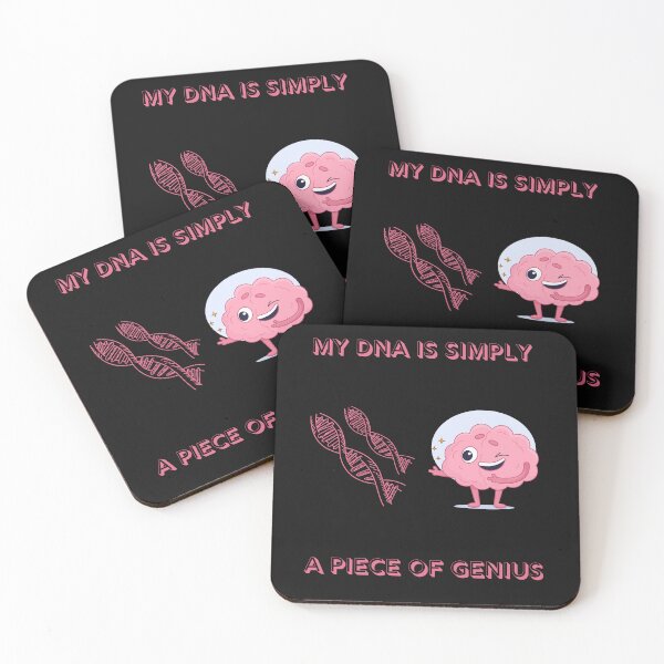 Item preview, My DNA is simply a piece of genius. designed and sold by ZingZest.