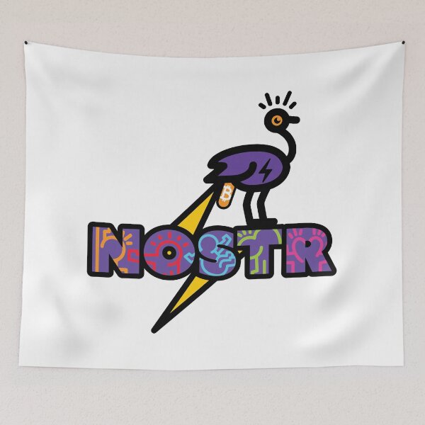 Item preview, Nostr Orange Pilled designed and sold by bitpopart.