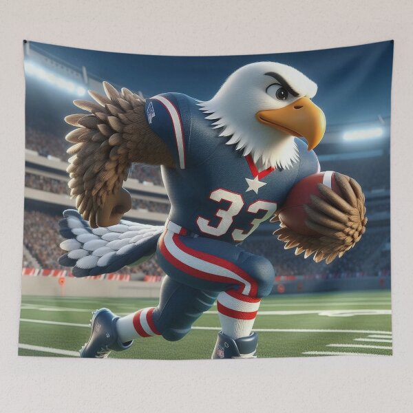 Item preview, Eagle American Football player  designed and sold by ErikFQ.